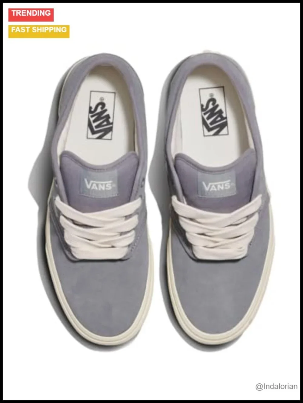 Vans Men's Atwood Low-Top Canvas Sneakers Lace-Up Comfort